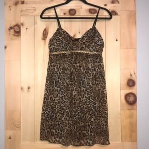 Like new! Leopard Print Dress Size 7